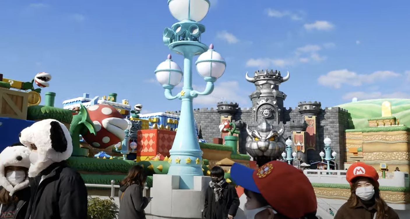 Super Nintendo World: il parco tematico si mostra in ogni dettaglio in alcuni nuovi video
