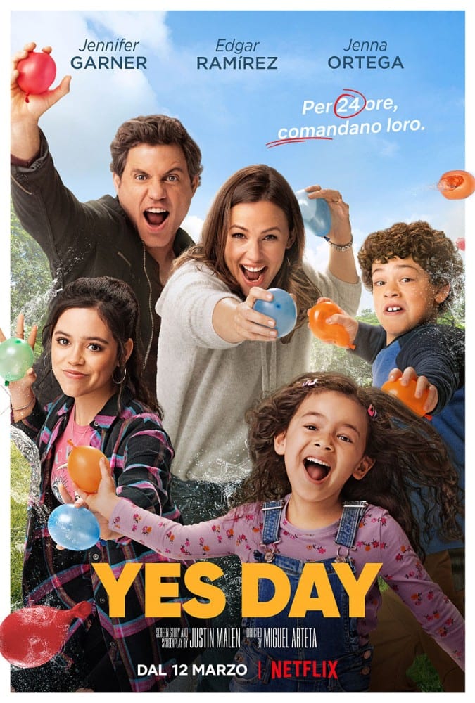 Yes Day: il trailer e il poster del film con Jennifer Garner ed Édgar Ramírez