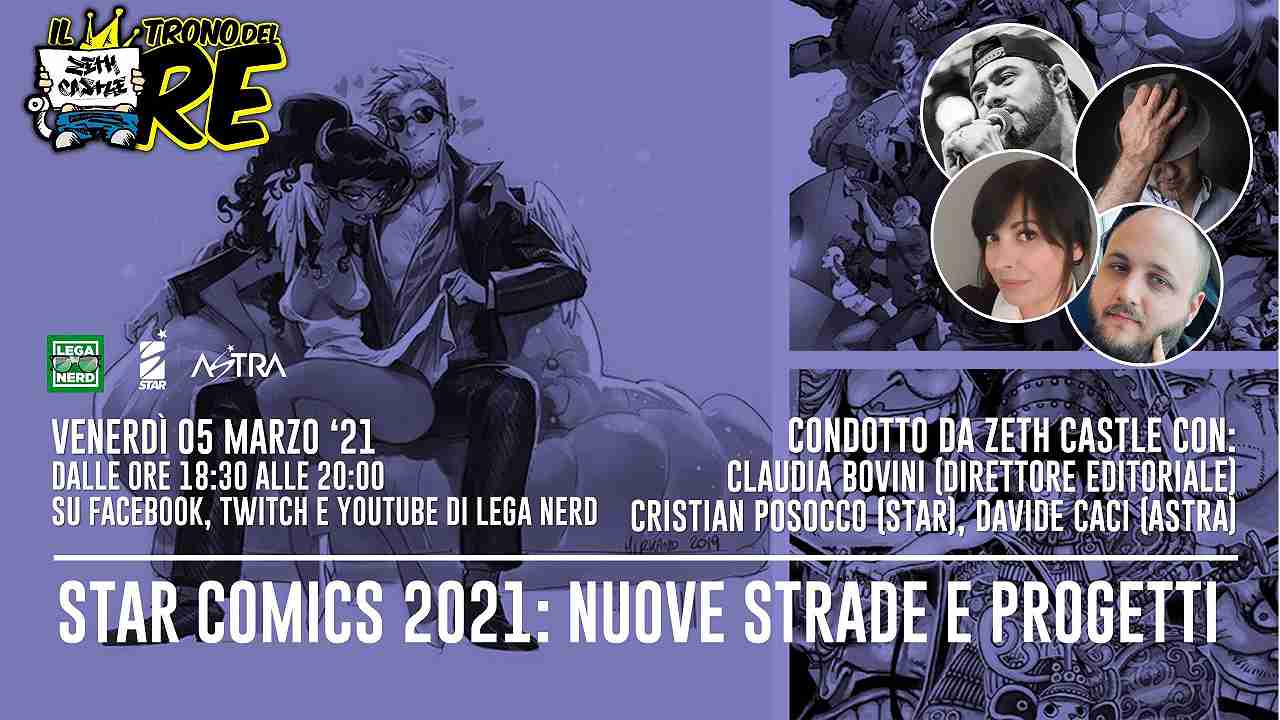 IL TRONO DL ERE STAR COMICS 2021