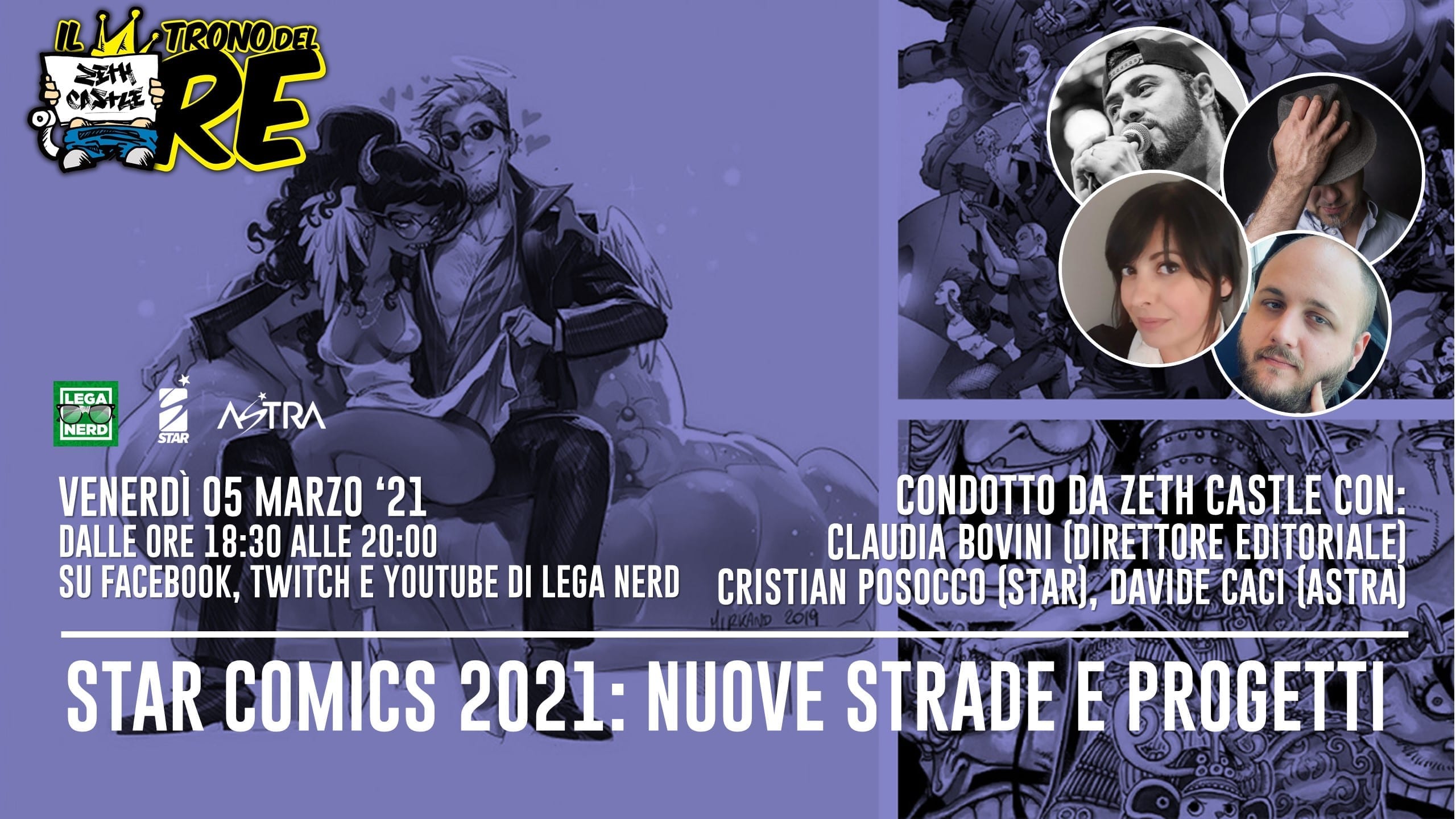 Il Trono del Re ospita Edizioni Star Comics: nuove strade, nuovi progetti