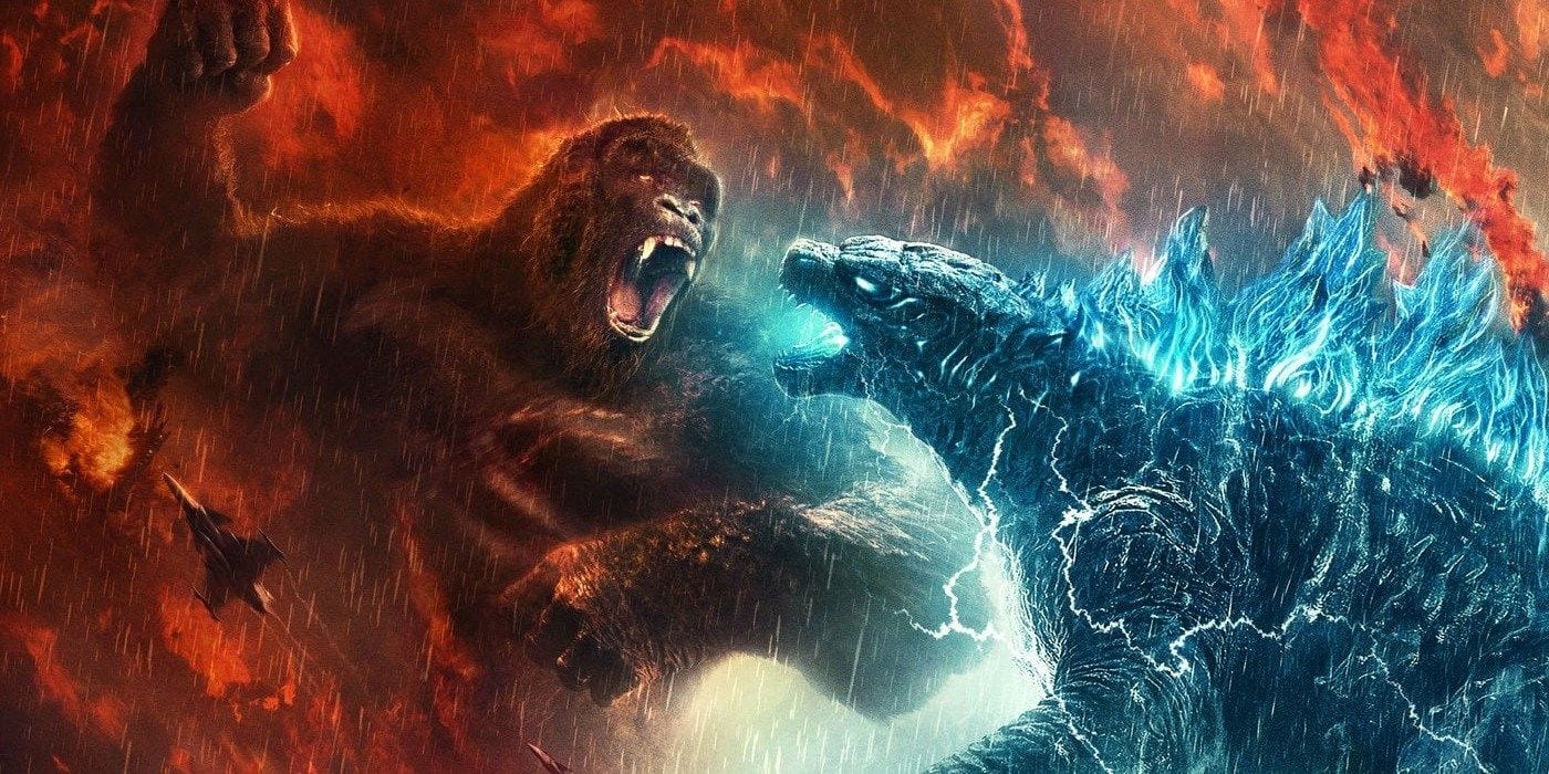 Godzilla vs Kong: un nuovo poster con lo scontro nell’oceano