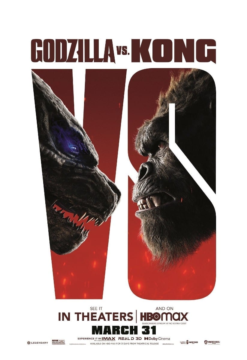 Godzilla vs Kong: nuovo poster del monster movie in arrivo a fine marzo