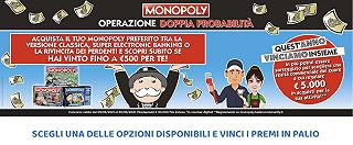 Monopoly Doppia Probabilità: il gioco da tavola ti premia, l’iniziativa a sostegno delle PMI italiane