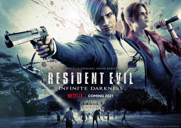 Resident Evil Infinite Darkness trama e Poster