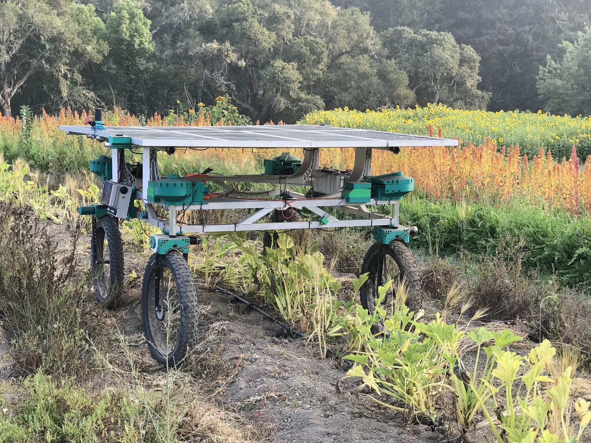 Un robot si muove per conquistare i piccoli campi agricoli