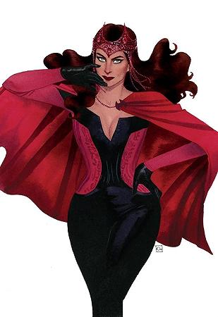 analisi del finale di WandaVision - Scarlet Witch Costume