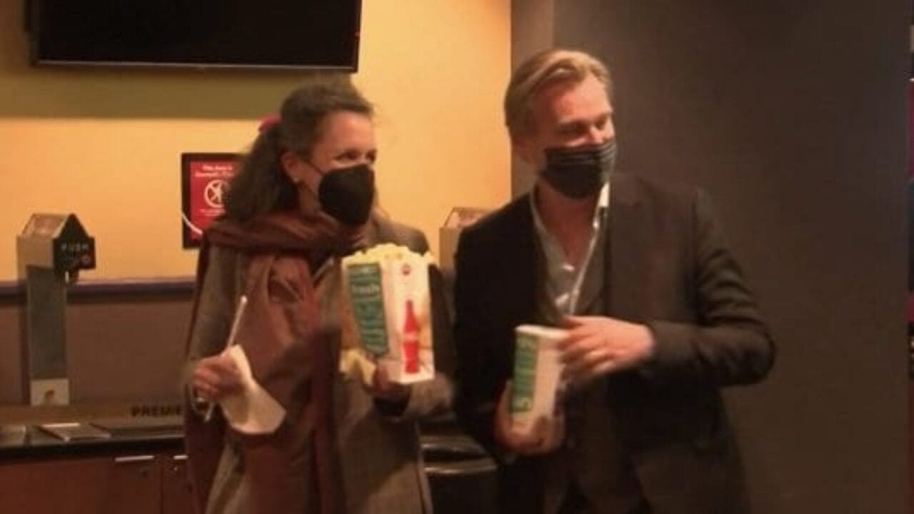 Christopher Nolan tra i primi spettatori alla riapertura del cinema AMC Theater di Burbank