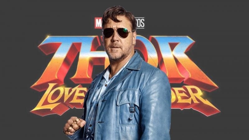 russell crowe, thor: love and thunder