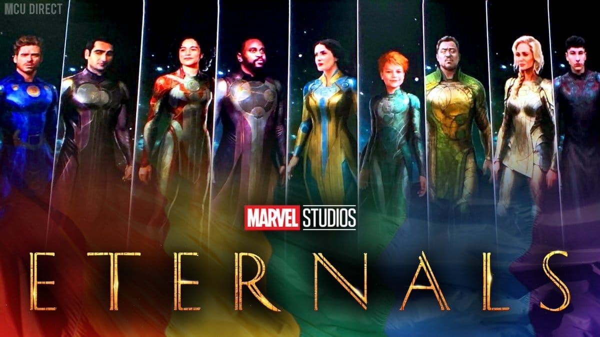 Eternals: le magliette ufficiali mostrano i Devianti e i Celestiali del film Marvel