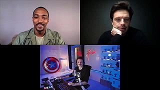 The Falcon and the Winter Soldier: Rovazzi intervista i protagonisti