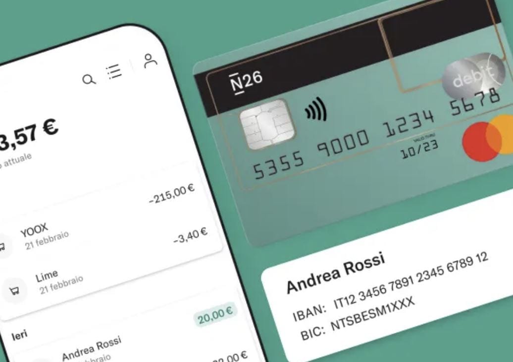N26 non può più accettare nuovi clienti, stangata della Banca d’Italia