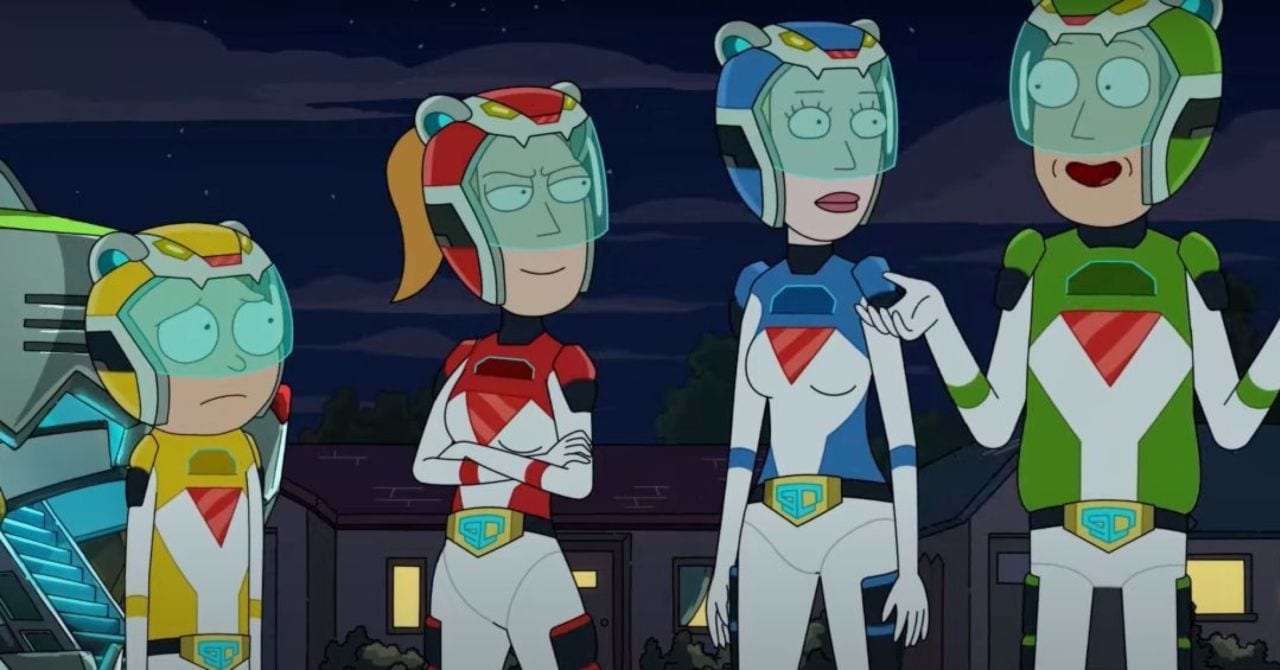 Rick and Morty 5: un primo sguardo alla parodia su Voltron