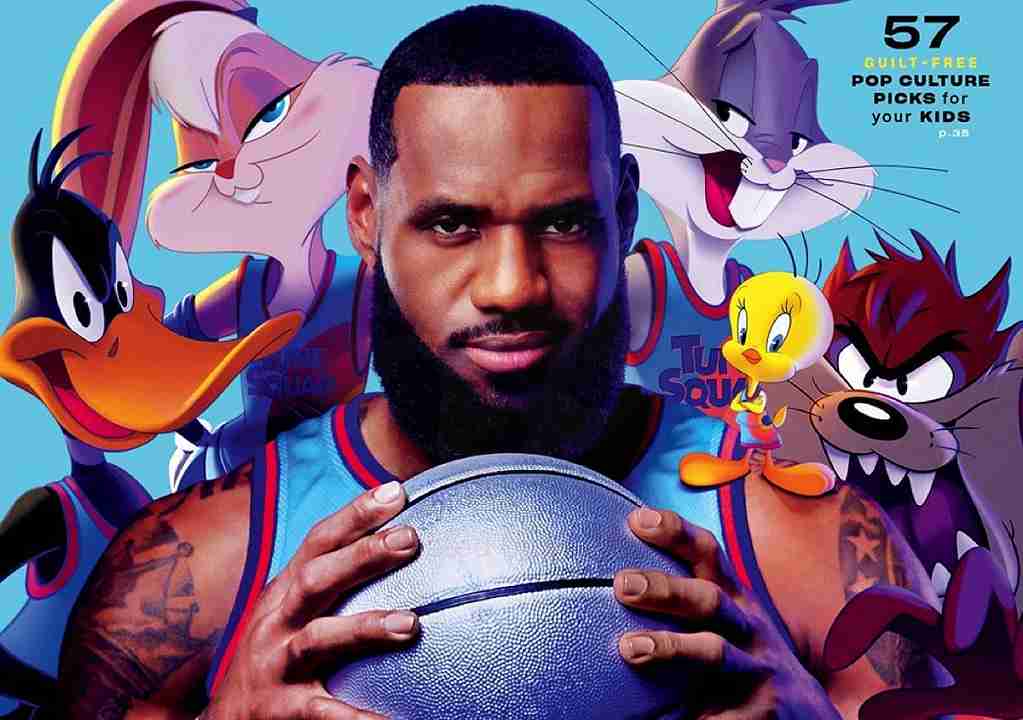 Space Jam 2 prime immagini LeBron James