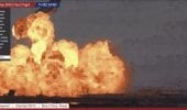 SpaceX Starship SN10: il video della violenta esplosione dopo l'atterraggio
