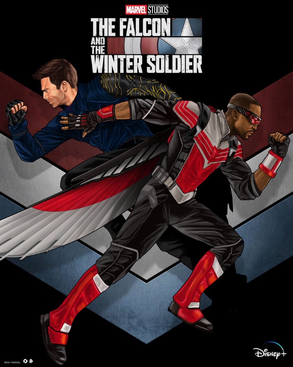 The Falcon and The Winter Soldier: nuovo poster della serie TV Marvel