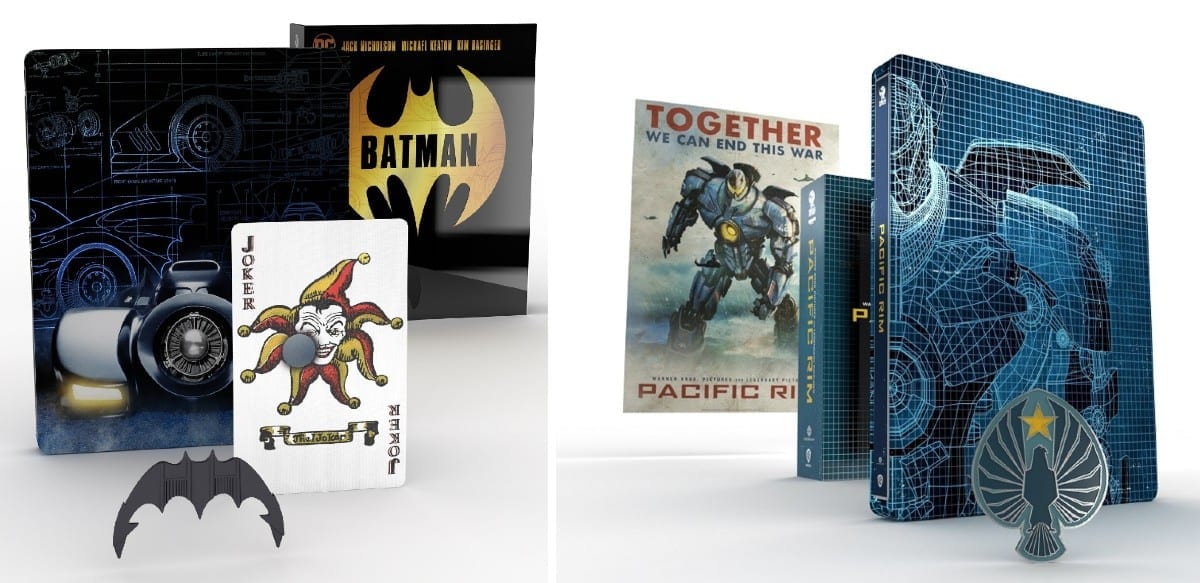 Titans of Cult Edition: le Steelbook dedicate a Batman e Pacific Rim