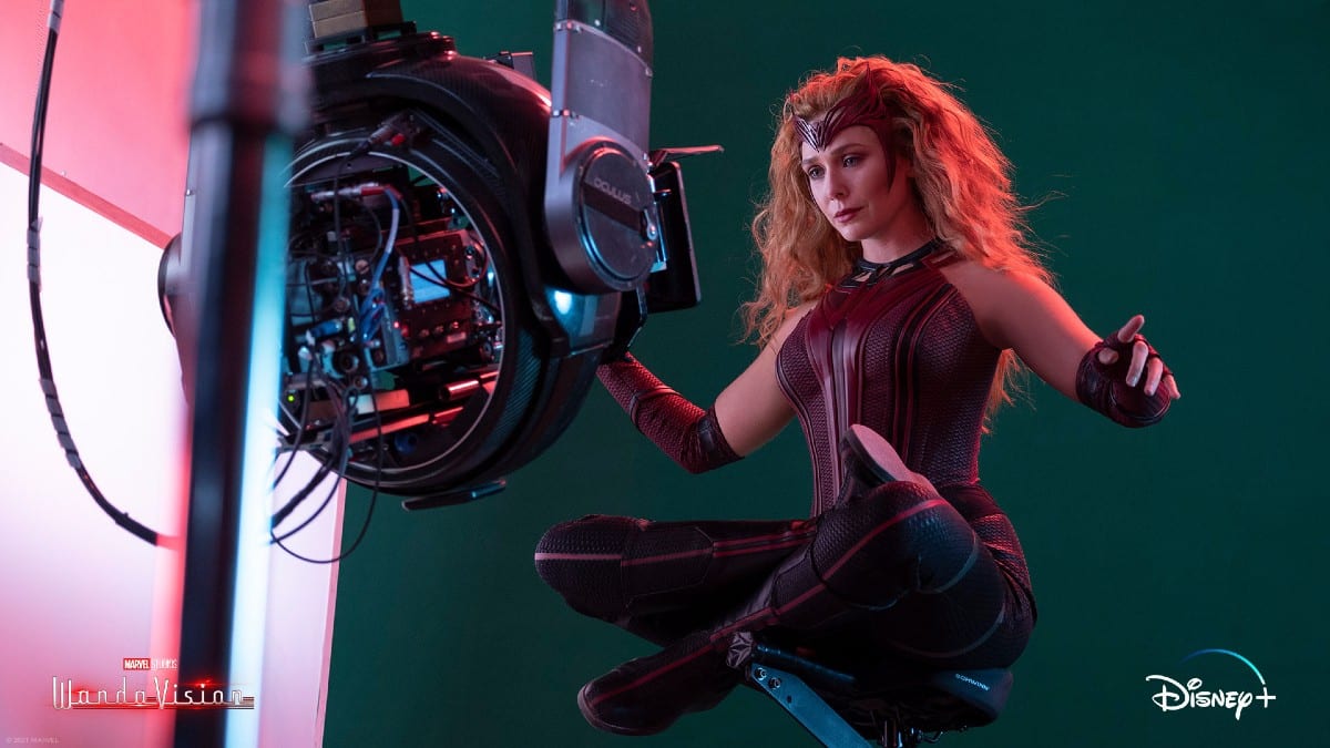 WandaVision: le foto dal backstage della serie TV Marvel