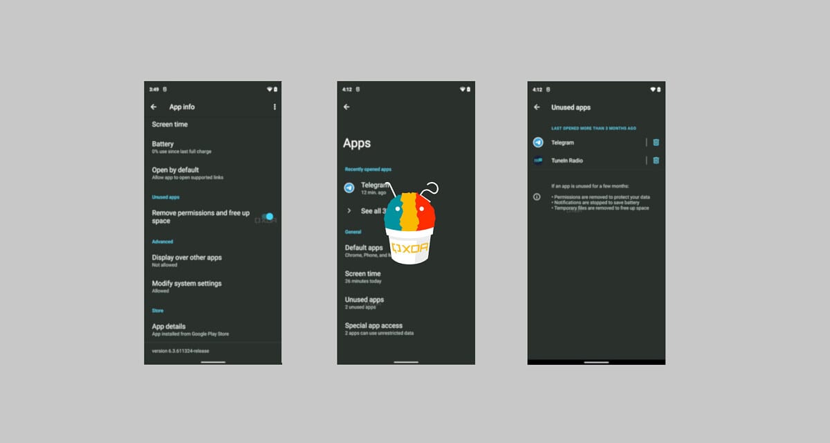 Android 12: non usi mai alcune app? L’OS le ‘iberna’ per liberare spazio