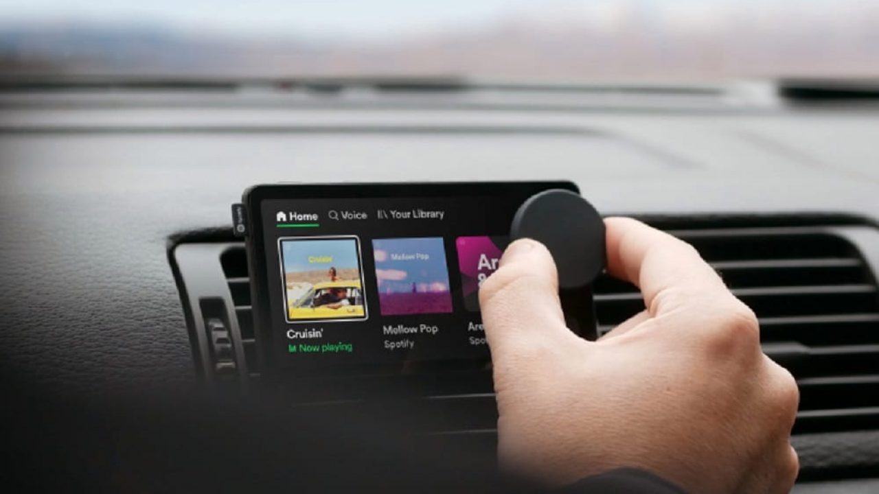 Spotify Car Thing è ufficiale: un “telecomando” per la musica in auto, in sicurezza