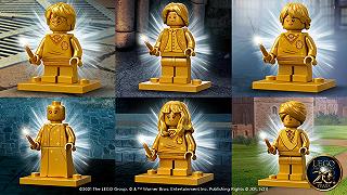 LEGO Harry Potter: svelate le sei minifigure dorate per l’anniversario