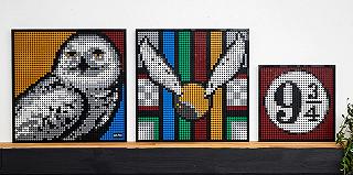 LEGO Art, le istruzioni alternative per i mosaici di Mickey Mouse e Harry Potter