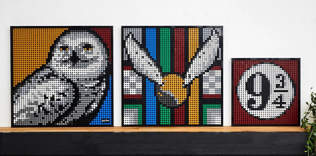 LEGO Art, le istruzioni alternative per i mosaici di Mickey Mouse e Harry Potter