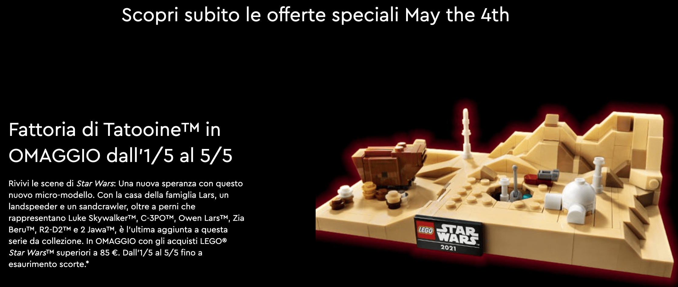 LEGO Fattoria di Tatooine