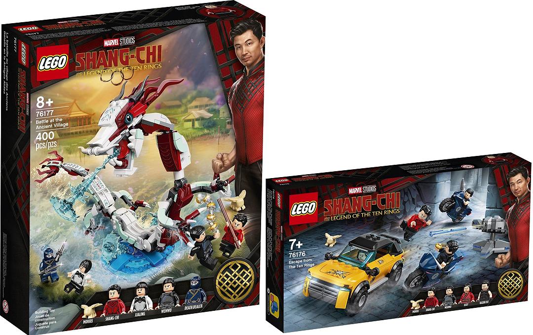 LEGO Shang-Chi: nuove immagini dei due set dedicati al film Marvel