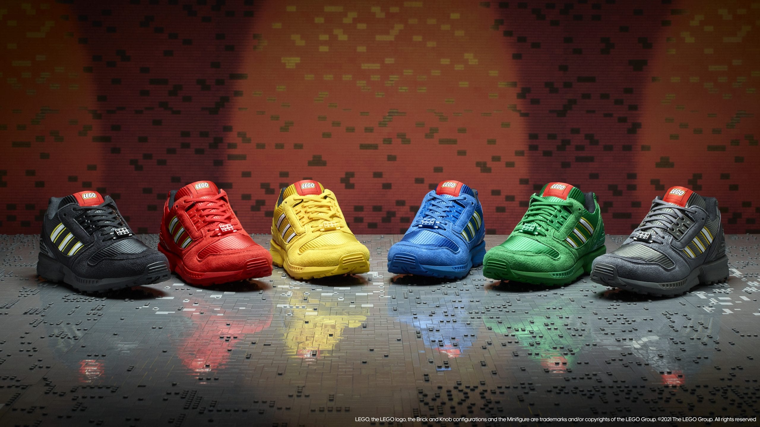 LEGO Adidas, annunciata ufficialmente la collezione “Bricks” basata sul modello ZX8000
