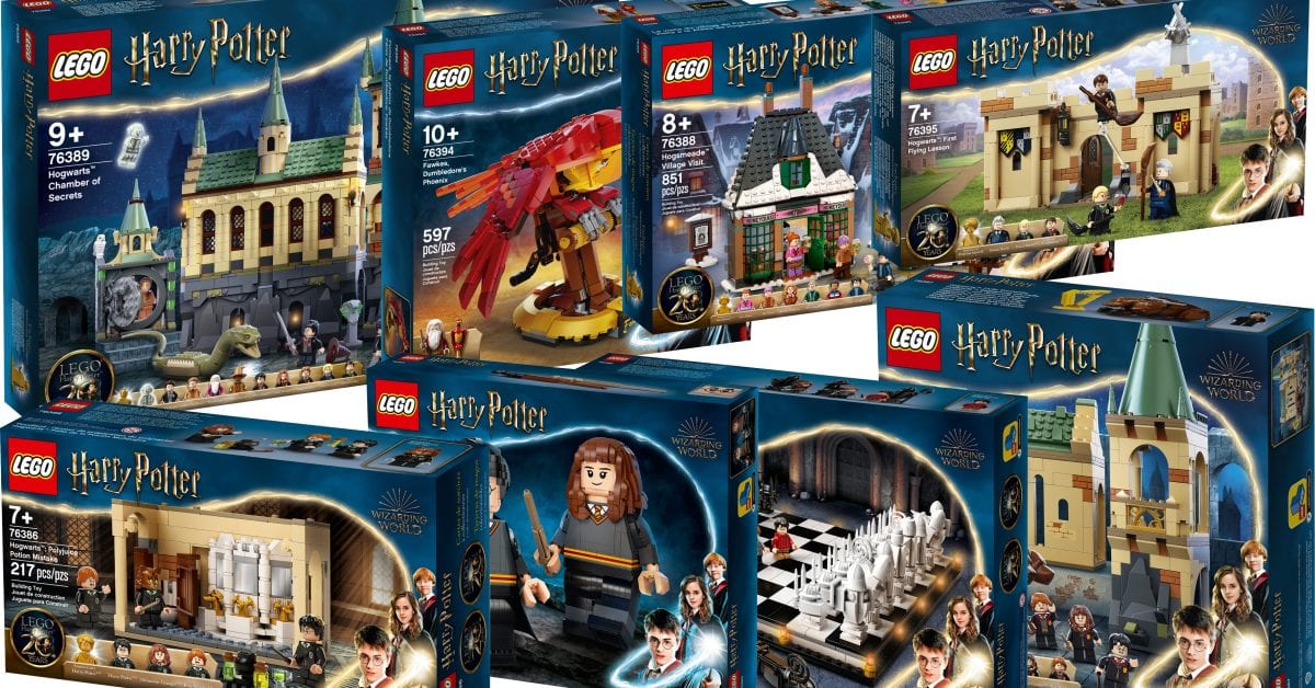 Harry Potter: i nuovi set LEGO per il ventesimo anniversario