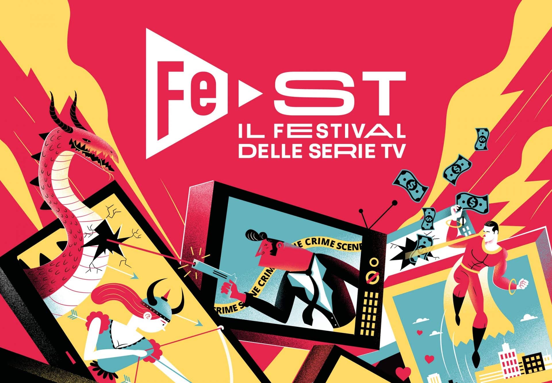 FeST – Il Festival delle Serie Tv presenta la locandina della terza edizione e la partnership con ITTV
