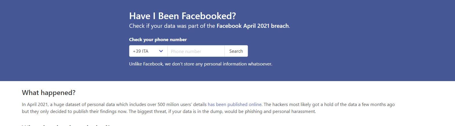 Have I Been Facebooked ha chiuso i battenti, c’entra l’appello del garante di questa mattina