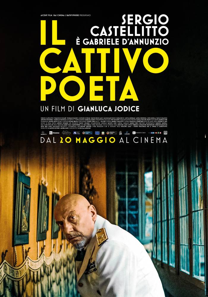 Il Cattivo poeta: trailer e poster del film con Sergio Castellitto