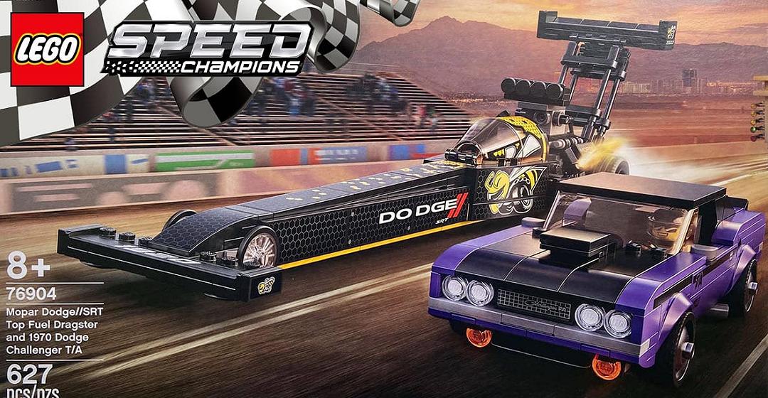 LEGO Speed Champions: prime foto del set dedicato alla Dodge