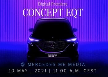 Mercedes EQT: il piccolo van elettrico sarà presentata il 10 maggio