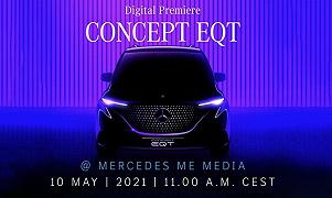 Mercedes EQT: il piccolo van elettrico sarà presentata il 10 maggio