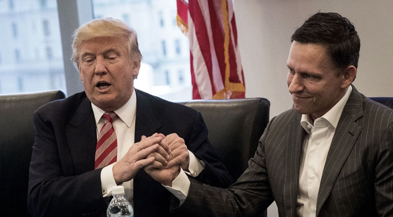 Peter Thiel ha abbandonato il board di Meta, parent company di Facebook