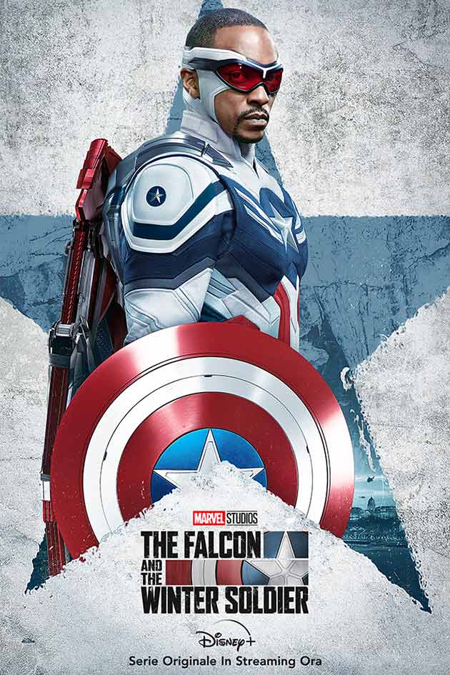 The Falcon and The Winter Soldier: Sam Wilson è Captain America nel nuovo poster