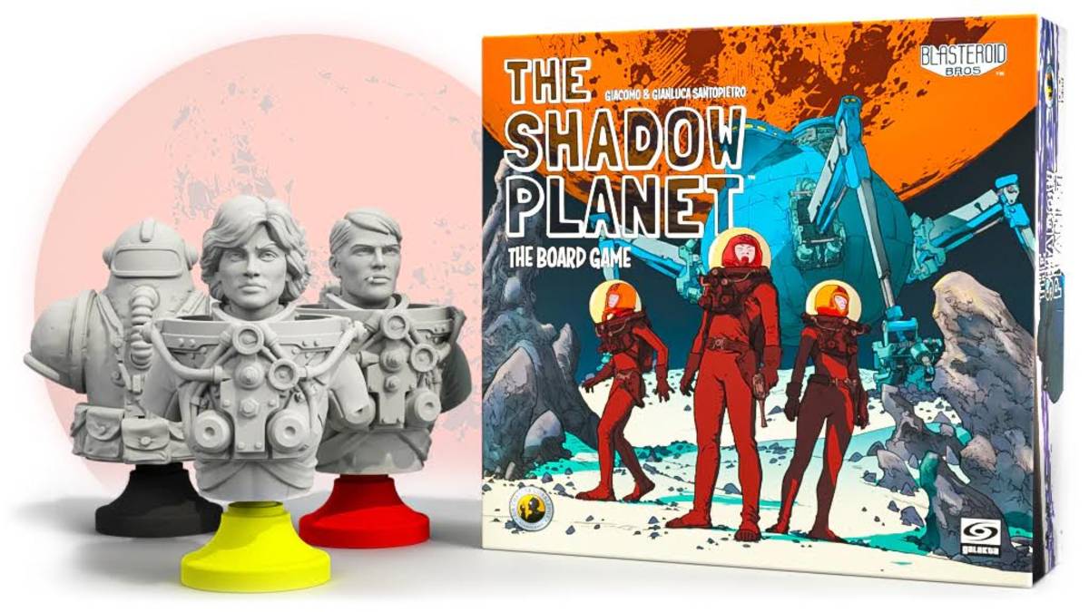  The Shadow Planet: in arrivo il gioco da tavolo ispirato al fumetto