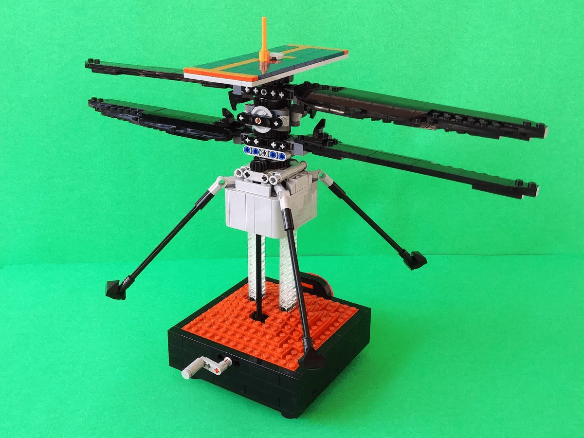 LEGO Ingenuity: il progetto LEGO Ideas dedicato al piccolo drone su Marte