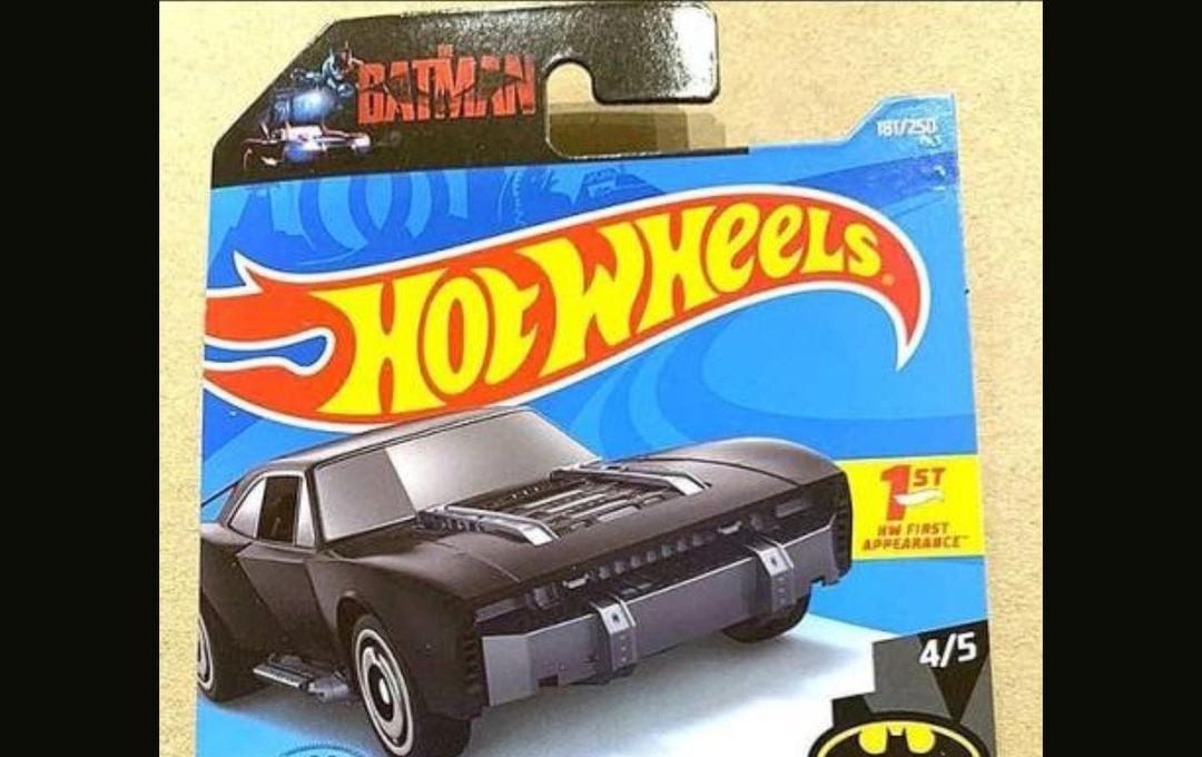 Batman, Batmoblie Hot Wheels