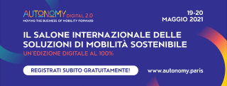 Autonomy Digital 2.0: al via domani il Salone Internazionale delle soluzioni di Mobilità Sostenibile