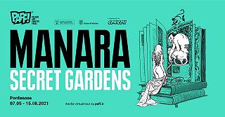 Manara Secret Gardens: la mostra dedicata ai 50 anni di carriera del Maestro a Pordenone