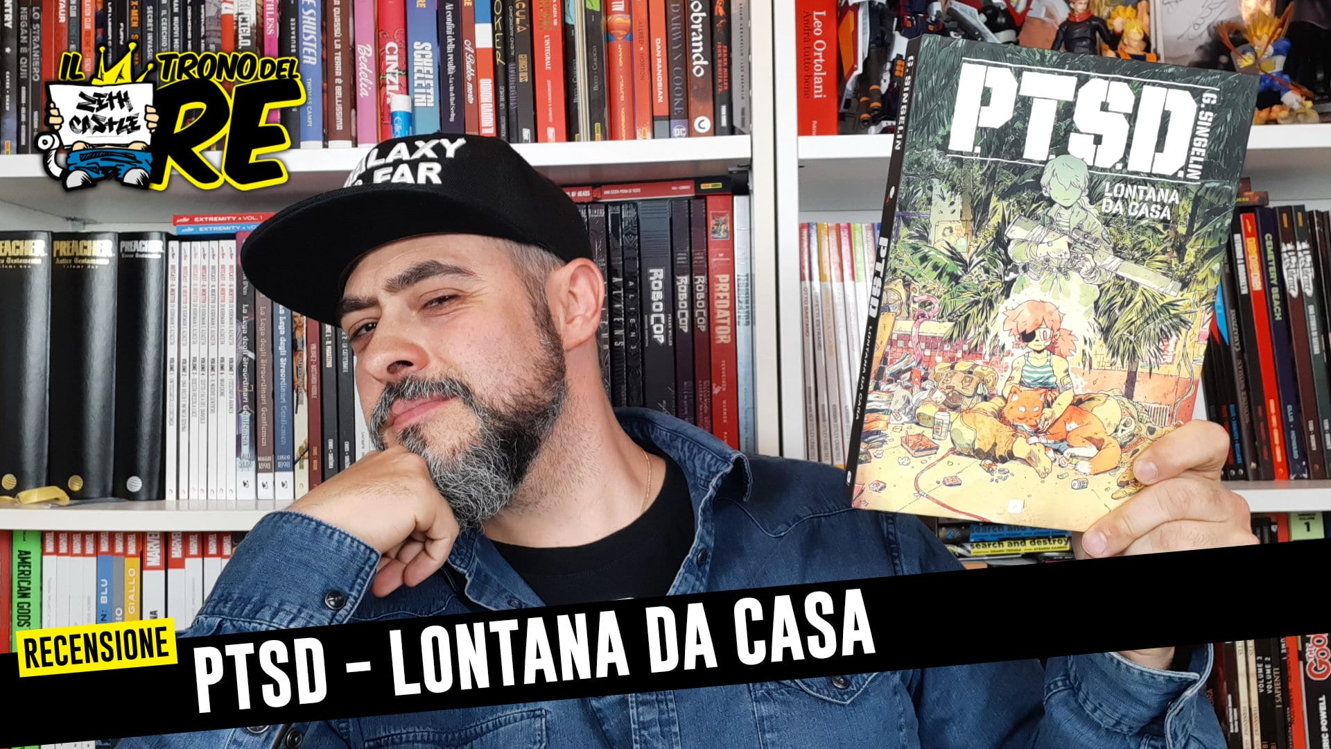 PTSD Lontana da casa, recensione del fumetto di Guillaume Singelin #IlTronoDelre