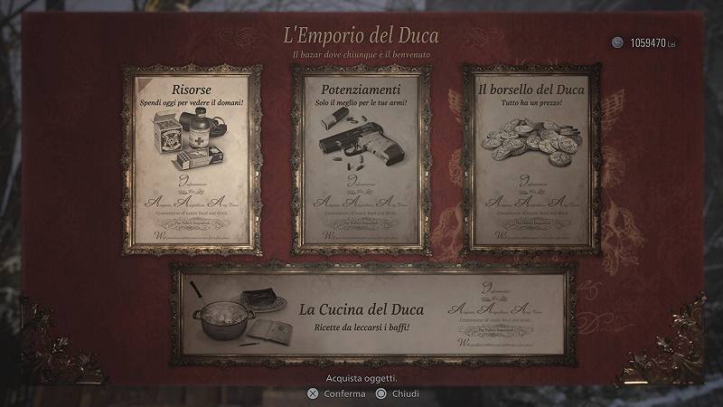 Duca recensione di Resident Evil Village