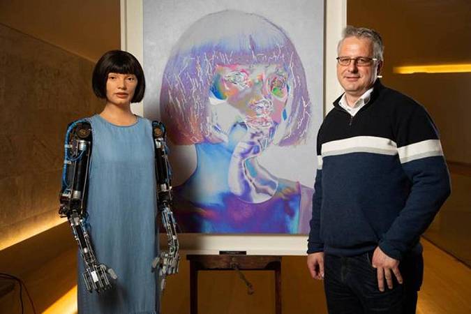 ai-da intelligenza artificiale museo
