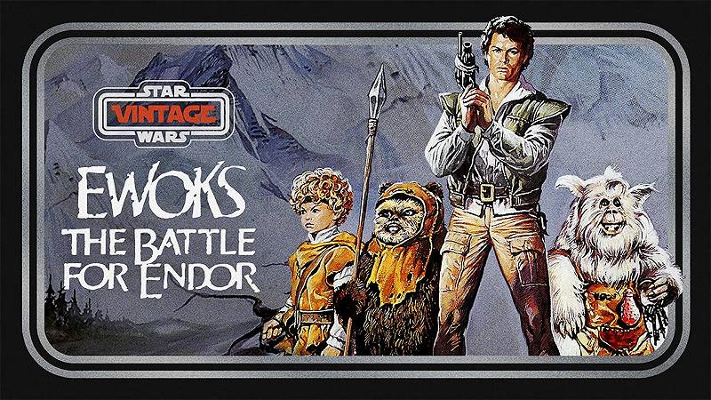 Star Wars Vintage ewoks battle for endor