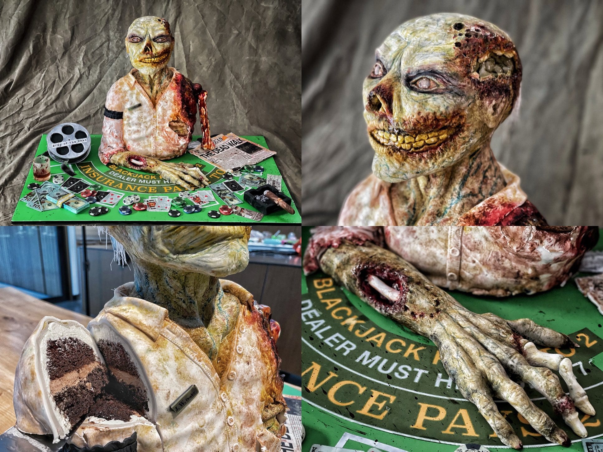 Army of the Dead: la torta a tema Zombie condivisa da Zack Snyder