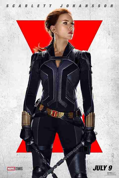 Black Widow character poster