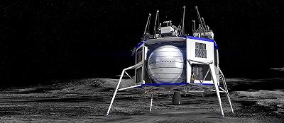 La Blue Origin di Jeff Bezos costruirà il lander della missione Artemis V